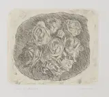 Giorgio Morandi, Natura morta con rose bianche, 1927, etching on rame