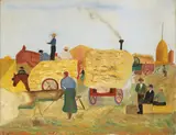 Giuseppe Cesetti, L'aia