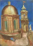 Franco Gentilini, La mia terrazza su S. Agnese in Agone