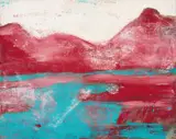 Giovanni Frangi, Samos, oil on canvas