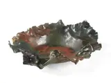 Fausto Melotti, Piatto, 1960, Ceramica smaltata policroma