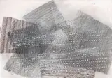 Senza titolo by Tancredi Parmeggiani, mixed media on paper applicata on canvas, offered Nov 2024