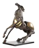 Nag Arnoldi, Cavallo, scultura in bronze a cera persa