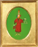 Luigi Ontani, Mercante in fiamme