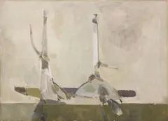 Sergio Romiti, Natura morta, 1954, oil on canvas