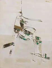 Sergio Romiti, Composizione, 1957, oil on canvas