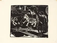 Senza titolo by Heinrich Campendonk, Xilografia, offered Nov 2024