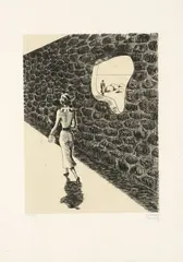 Maurice Henry, Senza titolo, lithograph