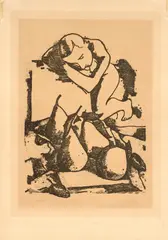 Felice Casorati, Senza titolo, lithograph