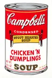 Due grafiche a soggetto «Campbell's Soup» by Andy Warhol, screenprint a colori, offered Nov 2024