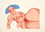 Enrico Baj, Nudo sdraiato