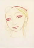Primo Conti, Euridice, 1978, lithograph a