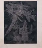 Wifredo Lam, Senza titolo, etching