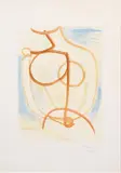 Primo Conti, Mattutino, 1975, lithograph a