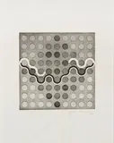 Carlo Nangeroni, Percorso, 1967, acquatinta on paper