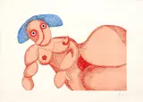 Enrico Baj, Nudo sdraiato