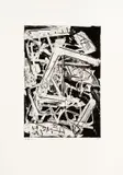 Emilio Vedova, De America, 1971, etching on paper