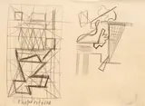 Composizione by Atanasio Soldati, 1949, pastel on paper, offered Nov 2024