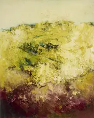 Estate in Valdarno by Sergio Scatizzi, 1984, oil on canvas, offered Nov 2024