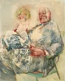 Renzo Vespignani, Al caffè