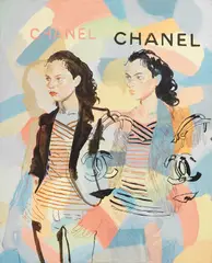 Dormice, Chanel (Aigle), 2004, acrylic and mixed media on canvas