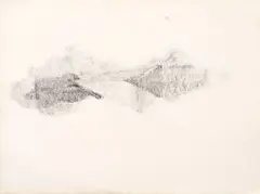 Senza titolo by Marco del Re, 1974, pencil on paper, offered Nov 2024