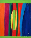 Claude Bellegarde, Portrait, oil on canvas