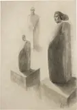 Giuliano Vangi, Figure