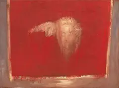Omar Galliani, Cadmio, 1988, mixed media on canvas