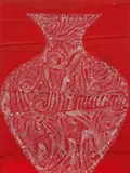 Fathi Hassan, Contenitore di luce, 2002, mixed media on canvas tesa on panel