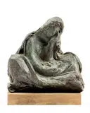 Libero Andreotti, La Plereuse (Maddalena), scultura in bronze a cera persa