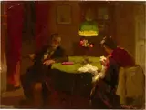 Cafiero Filippelli, Scena familiare