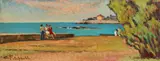 Cafiero Filippelli, Antignano, oil on panel