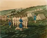 Esercitazioni by Giovanni Fattori, watercolour on paper, offered Oct 2024
