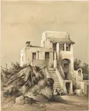 Consalvo Carelli, Sulla scala