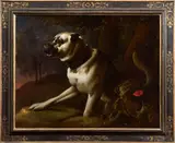 Paul de Vos, Mastino, oil on canvas