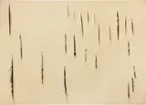 Concetto spaziale by Lucio Fontana, 1957, tagli on paper intelata, offered Jun 2024