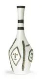 Bouteille gravée by Pablo Picasso, 1954, Terracotta bianca, offered Jun 2024