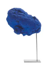 Yves Klein, Untitled Blue Sponge (SE 77), 1960, Pigmento e resina sintetica