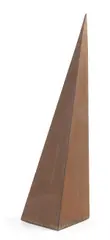 Mauro Staccioli, Sito, 2004, Scultura in acciaio corten