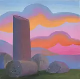 Salvo, Senza titolo, 1991, oil on canvas