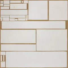 Bernard Cohen, Connection I, 1971, acrylic on canvas