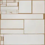 Bernard Cohen, Connection I, 1971, acrylic on canvas