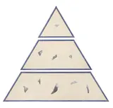Luciano Bartolini, Traces d'un rêve élaboré avec des éléments antérieurs, 1978, collage on paper