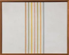 Elio Marchegiani, Grammature di colore, 1973, intonaco on panel