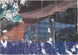 Rotella, Senza titolo, 1959, décollage on faesite