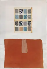 James Brown, Senza titolo, 1998, collage and mixed media on paper