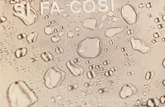 Luca Maria Patella, Si fa così, 1966, mixed media on canvas emulsionata