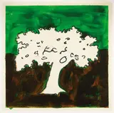 Mario Schifano, Senza titolo, screenprint a colori