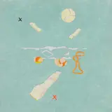 Gianfranco Baruchello, La situazione odierna nei territori del presque-rien, 2001, mixed media on canvas